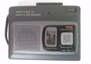VOX~Optimus~CTR-115~Voice-Activated~Cassette Tape~Player/Recorder~Tested - Picture 1 of 14