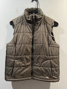 Mens American Living Puffer Vest Olive Green Size Medium - Picture 1 of 4