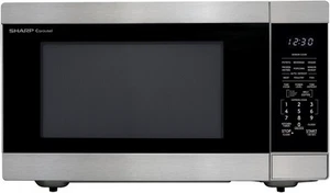 SHARP SMC2266KS Countertop Microwave Oven with Removable Stainless Steel - Picture 1 of 9