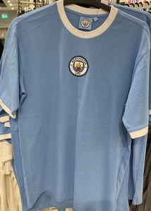 T-shirt maglia Manchester City Football Club taglia UK XS-2XL - Foto 1 di 2