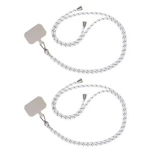 2 Kit Universal Phone Lanyard Case Cover Holder Sling Strap Neck Cord For iPhone - Picture 1 of 26