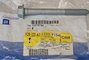 New Genuine GM Front Bumper Mount Bolt M 14 X 2 X 140  11519154 - Picture 1 of 5