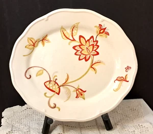 Lot of 3 Waterford Great Room Chamomile 10.5" Oval Salad Plates - Picture 1 of 5