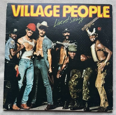 VILLAGE PEOPLE - LIVE AND SLEAZY LP VINYL LP - CASABLANCA NBLP - 2 - 7183 - Image 1 of 4