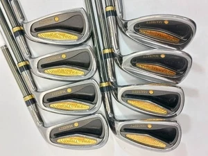 MARUMAN MAJESTY PRESTIGIO 2007 8pcs Iron Set 5-9/PAS Flex-R RH No Head Cover - Picture 1 of 9