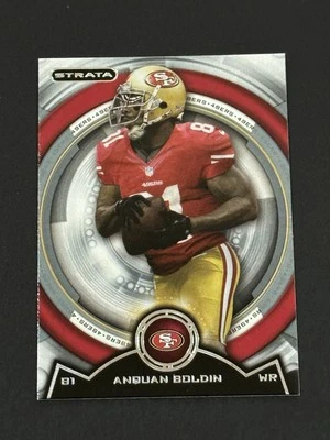 2013 Topps Strata Anquan Boldin #49 San Francisco 49ers (T) - Image 1 of 2