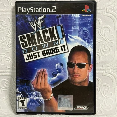 WWF SmackDown Just Bring It Sony PlayStation 2, PS2 Complete With Manual CIB - Image 1 of 3