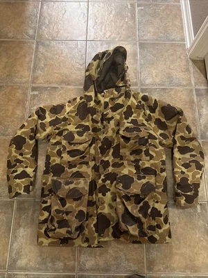Abrigo Chaqueta Caza Parka Camuflada Cabela's Gore-Tex De Colección Talla XL Alto Hecho en EE. UU. Foto 1 de 4