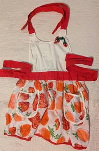 Sur La Table Kids Strawberry Apron - Picture 1 of 2