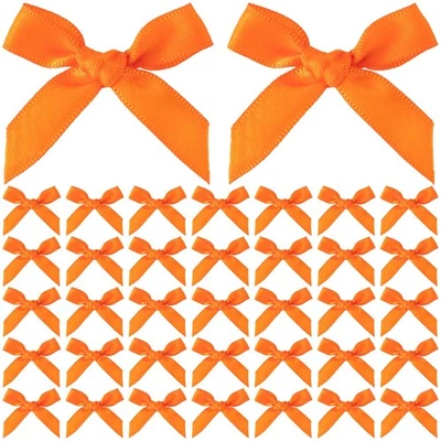 Mini lazos de cinta para artesanía 70 un., pequeño lazo de cinta de satén, suave moño de costura... Foto 1 de 4