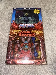 Masters of the Universe X Stranger Things Skeletor and Demogorgon Action Figure - Picture 1 of 4