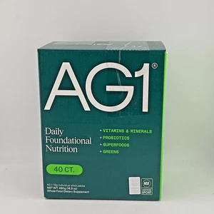 AG1 Daily Foundational Nutrition - Whole Food Dietary Supplement 40 Pack, 12g - Picture 1 of 3