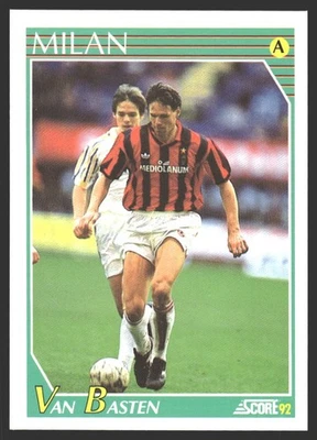 Marco Van Basten #174 1992 Score Italian League A.C. Milan - Image 1 of 2
