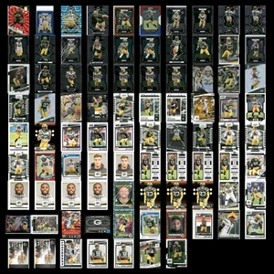 Green Bay Packers Lot 87 Football Cards #'d, Rookies, Prizms 2021-24 Panini NFL - Picture 1 of 17