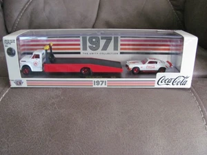 M2 Autohauler Coca Cola CHASE UNTY01 71 Chev + 71 Camaro SS 396 1/750 NEW 21-17 - Picture 1 of 6