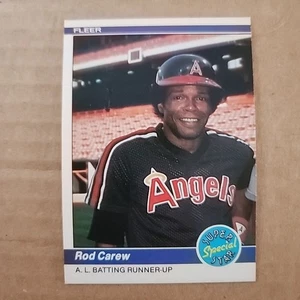 Rod Carew 1984 Fleer #629 HOF California Angels - Bild 1 von 2