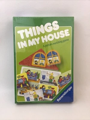 Things in My House Ravensburger Picture Matching Game 1993 Brand New Sealed - Image 1 of 4