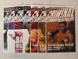 CRIMINAL #1 - #7 COMPLETE SERIES * BRUBAKER & PHILLIPS * ICON 2008 - Picture 1 of 8