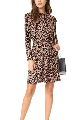 Vestido estampado de leopardo Rachel Pally Roanne, talla X-pequeño Foto 1 de 4