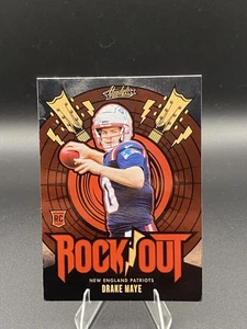 2024 Panini Absolute #RO-DME Drake Maye Rock Out - Picture 1 of 2