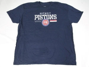 Nueva Camisa Azul Grande Detroit Pistons Para Hombres Talla 4XL 4XL - Imagen 1 de 3