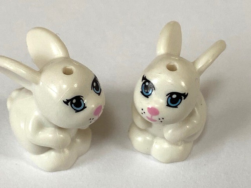 LEGO Minifig Accessory: Rabbit, Bunny, Animals - 2 Pcs | eBay
