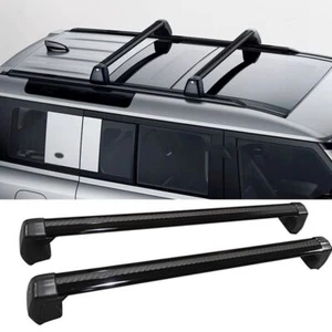 2pcs Roof Rail Roof Rack Bar Fits for Land Rover Defender 110 2020-2025 - Picture 1 of 8