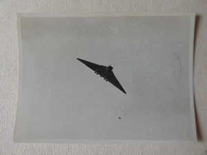 1955 PHOTO ORIGINALE LE BOURGET RAF AVION AVRO VULCAN V BOMBER - Picture 1 of 2