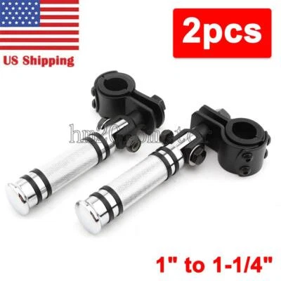 1"~1-1/4" estriberas de carretera pedales barra de choque para Kawasaki Vulcan 1500 1600 1700 Foto 1 de 4