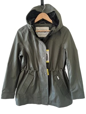 Chaqueta de lluvia Hunter para mujer resistente al viento al agua pequeña ejército verde oliva nueva Foto 1 de 4