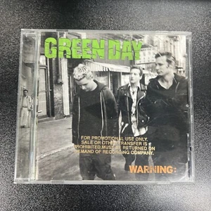 Green Day Warning: 2000 Album Reprise Records Radio Press Promo CD Lot 1 - Picture 1 of 4