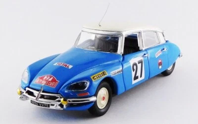 1:43 RIO Citroen Ds21 #27 Rally Montecarlo 1970 Pouderoux Vincent Blue RIO4514 - Immagine 1 di 2