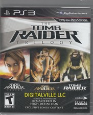 Tomb Raider Trilogy PS3 Brand New Legends Underworld Anniversary US Version