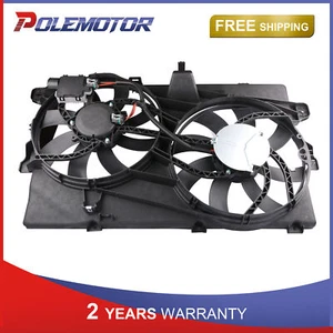 AC Dual Radiator Cooling Fan Assembly For 07-15 Ford Edge Lincoln MKX FO3115177 - Bild 1 von 10