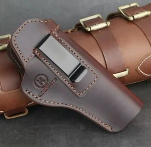 1911 5" Full Size (Colt/Kimber/Springfield/S&W/RIA) IWB New BROWN Gun Holster - Picture 1 of 6