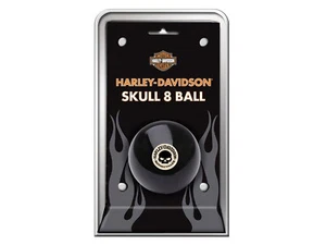 Bola de billar Harley-Davidson con licencia Harley-Davidson "Willie G® Skull 8 Ball" - Imagen 1 de 2