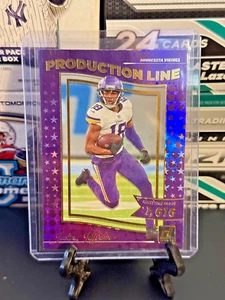 Panini Donruss 2022 - Línea de producción #PRD-12 Justin Jefferson - Imagen 1 de 2