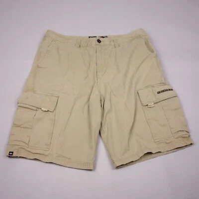 Pantalones Cortos Quiksilver 38 Cargo Beige Informales Para Hombre Foto 1 de 4