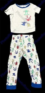 *Wonder Nation Toddler Boys Pajamas Size 5T Monster Sleepwear - Picture 1 of 5