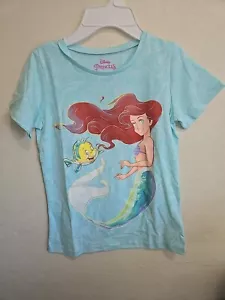 The Little Mermaid Carters Disney Tee Shirt Ariel Size 12 - Picture 1 of 8
