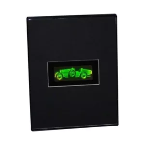 SUPPORTO SCRIVANIA IMMAGINE OLOGRAMMA 3D AUTO 2 CANALI, tipo fotopolimero pellicola - Foto 1 di 7
