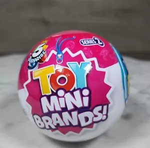 Spielzeug Mini Marken▪︎ Serie 2▪︎ Rosa Weiß Ball▪︎Zuru▪︎ 5 Überraschungen!VERSIEGELT!▪︎NEU!🌟 - Bild 1 von 5
