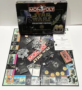 Waddingtons Monopoly Star Wars Limited Collectors Edition 100% Complete - Picture 1 of 18