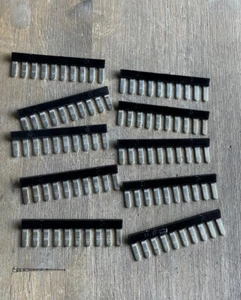 QUADRATISCHE D 10-POLIGE JUMPER FÜR 8 mm ANSCHLUSSBLÖCKE NEUE MENGE 10 - Bild 1 von 3