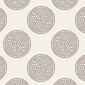 TILDA FABRICS BASICS DOTTIE DOTS GREY 100% COTTON FAT QUARTER - Picture 1 of 1