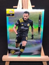 ARTUR 2021 TOPPS CHROME MLS AQUA /299 SOCCER CARD #113 - COLUMBUS CREW SC
