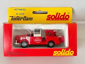 Solido Toner Gam 1/50th Scale No. 2000 Hotchkiss Fire Truck - Picture 1 of 11