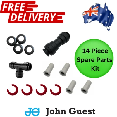 JOHN GUEST Speed Fit | 12mm | Spare Parts Kit - 14 Pieces - image 1 of 4