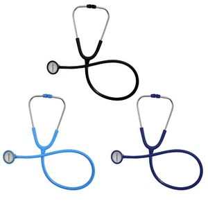 SC12 Single Head Zinc Alloy Medical Stethoscope FDA CE Approved 3 Colors Option - Picture 1 of 7