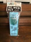  Air Lite Re Web Kit für Rasenmöbeljäger grün mit weißem Streifenband 17 Fuß 